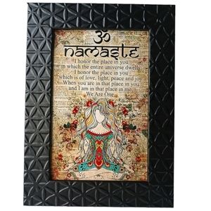 Yoga Different is Beautiful Wiccan peace Wicca Peace Love Fun Woman Boho Shabby